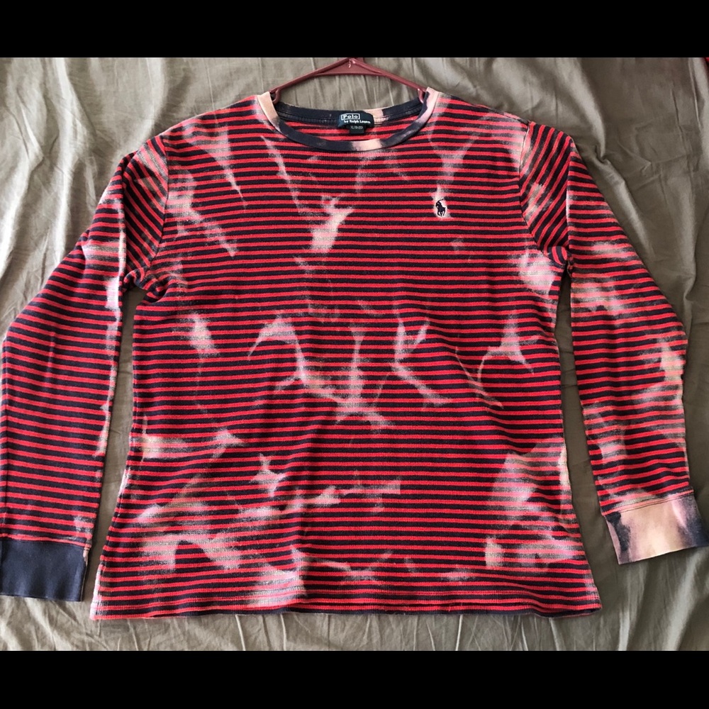 Polo Ralph Lauren long sleeve bleached shirt